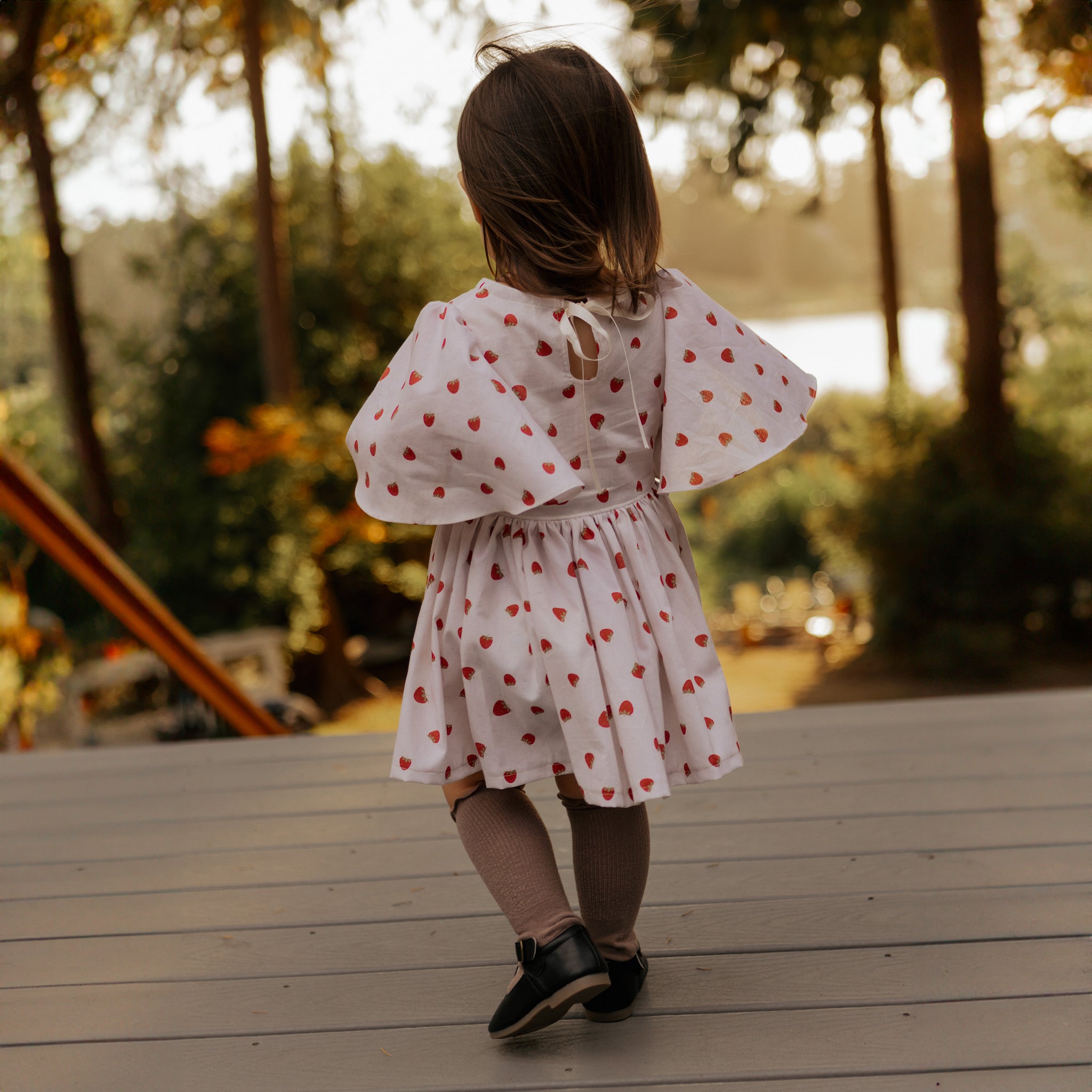 strapless open back dress Christmas Dress sewing pattern for girls – Easily Made Patterns
