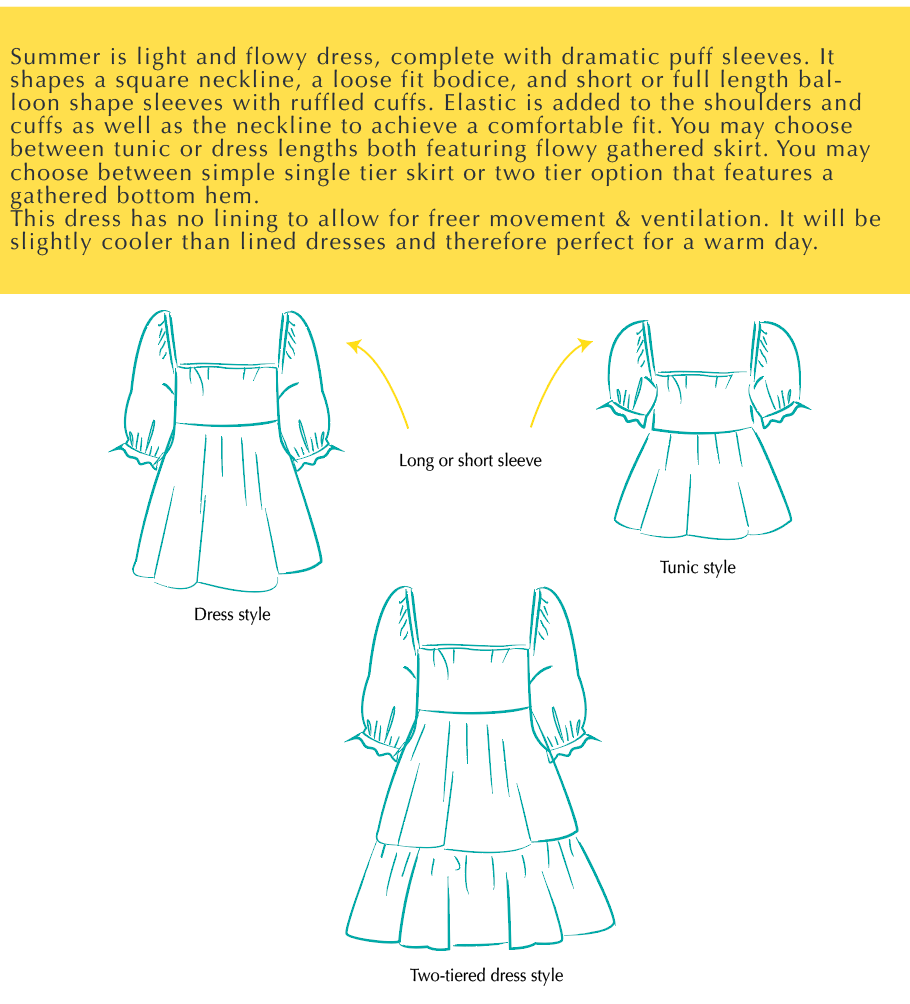Downloadable Girls Dress Pattern for Beginners sewing pattern for kids Easily Made Patterns Downloadable Girls Dress Pattern for Beginners sewing pattern for kids Easily Made Patterns