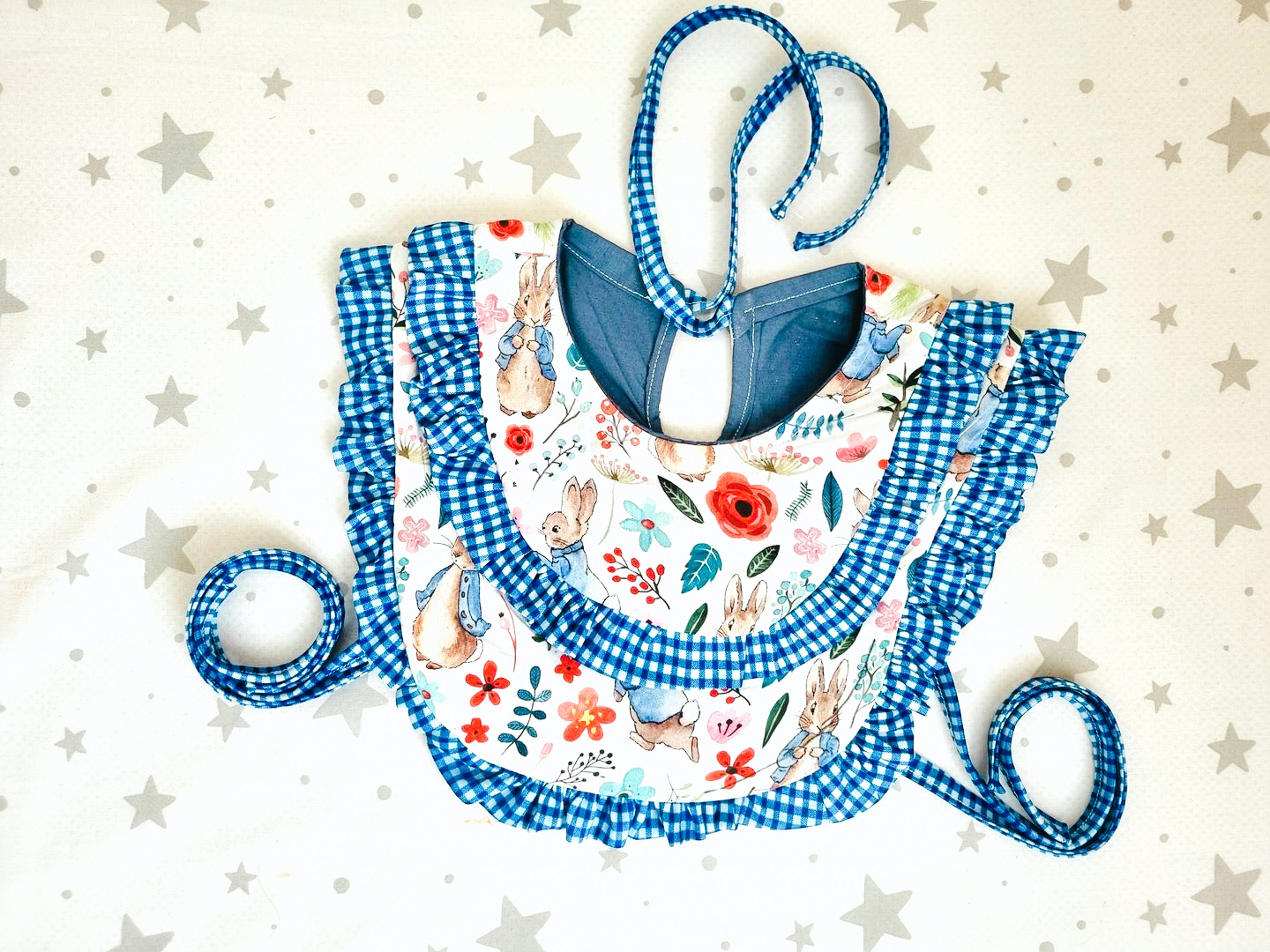 Ruffled Bibb Pattern Ruffle Bib Baby and Toddler Sewing Pattern – Easily Made Patterns