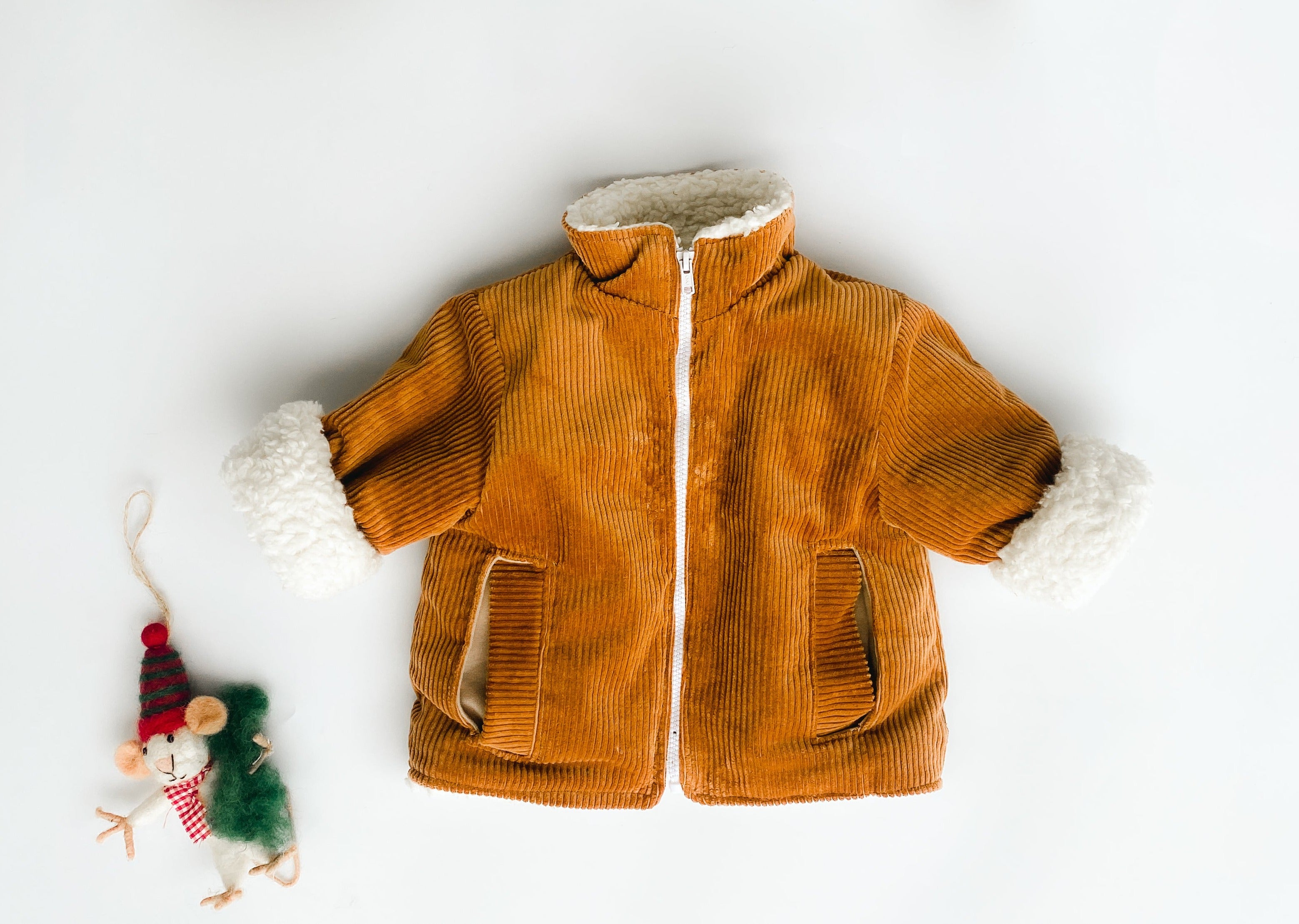 Children Reversible Hooded Jacket Pattern Pdf Sewing Baby 
